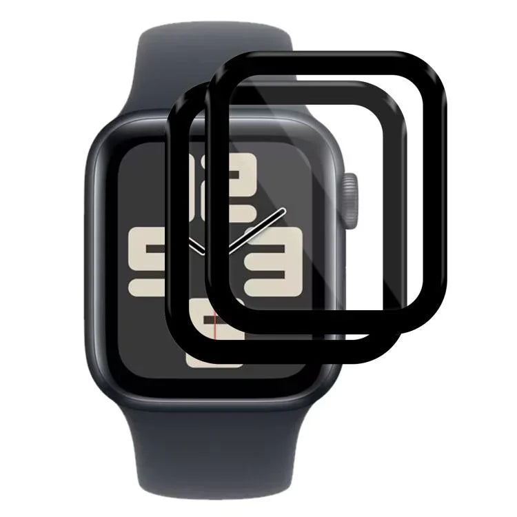 2pcs xDfind Curved 3D Composite Material Soft Film Screen Protector, For Apple Watch Series 6&SE&5&4 44mm, For Apple Watch Series 6&SE&5&4 40mm, For Apple Watch Series 11 / 10 46mm, For Apple Watch Ultra 3 / 2 / 1 49mm