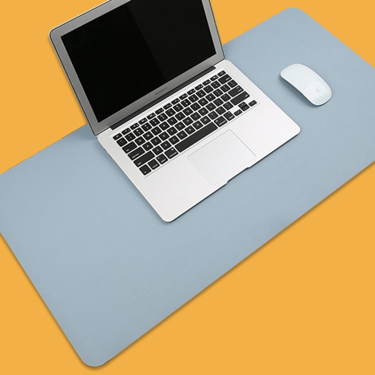 Multifunction Business PU Leather Mouse Pad Keyboard Pad Table Mat Computer Desk Mat, Size: 60 x 30cm, Size: 60 x 30cm(Baby Blue), Size: 60 x 30cm(Apricot), Size: 60 x 30cm(Black), Size: 60 x 30cm(Pink), Size: 60 x 30cm(Green)