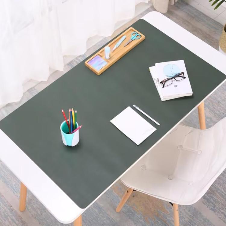 Multifunction Business PU Leather Mouse Pad Keyboard Pad Table Mat Computer Desk Mat, Size: 80 x 40cm, Size: 80 x 40cm(Green), Size: 80 x 40cm(Sapphire Blue), Size: 80 x 40cm(Baby Blue), Size: 80 x 40cm(Apricot), Size: 80 x 40cm(Black)