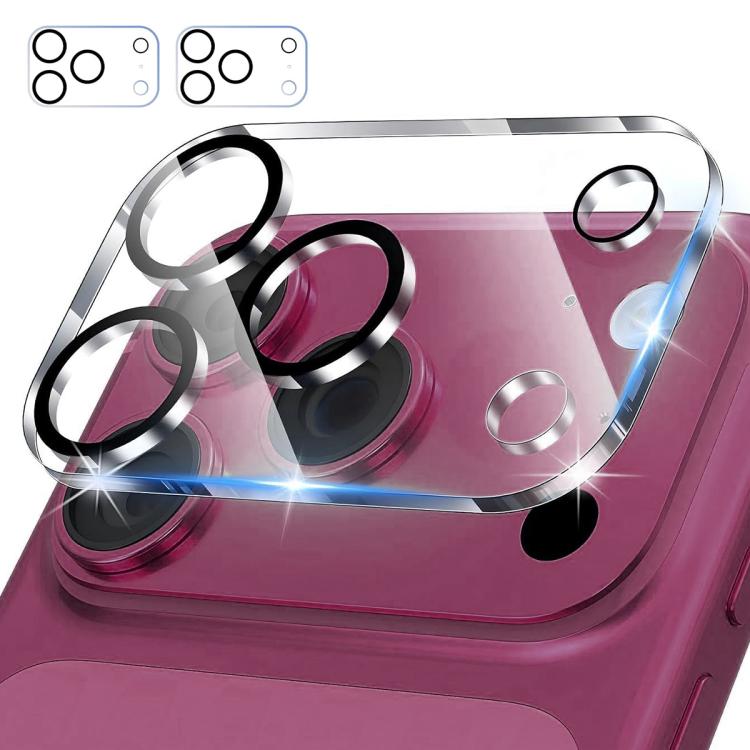 2pcs ENKAY Hat-Prince 9H Rear Camera Lens Tempered Glass Film, For iPhone 18 Pro, For iPhone 18 Pro Max, For iPhone 17 Pro Max, For iPhone 17 Pro, For iPhone 17, For iPhone Air, For iPhone 16 Pro / 16 Pro Max, For iPhone 16 / 16 Plus