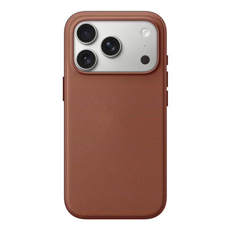 Official Tech Fabric Texture Side-Stick TPU Magnetic Phone Case, No AI Camera Button, For iPhone 17 Pro Max, For iPhone 17 Pro, For iPhone 17, For iPhone Air, For iPhone 16 Pro Max, For iPhone 16 Pro, For iPhone 16, For iPhone 15 Pro Max
