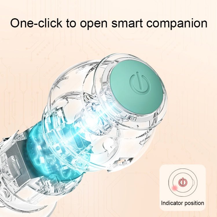 0001 Smart Gravity Teaser Cat Rolling Ball Teeth Resistant Cat Toys - Trustpick