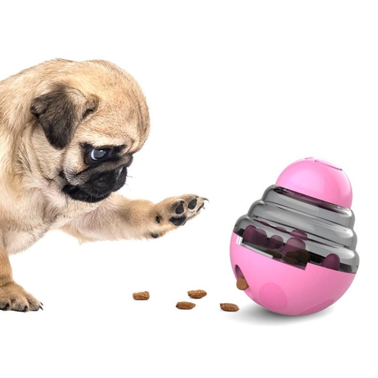 056DT Puzzle Training Pet Food Leakage Toy Tumbler Ball Dog Toy - Trustpick