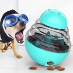 056DT Puzzle Training Pet Food Leakage Toy Tumbler Ball Dog Toy - Trustpick