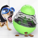 056DT Puzzle Training Pet Food Leakage Toy Tumbler Ball Dog Toy - Trustpick
