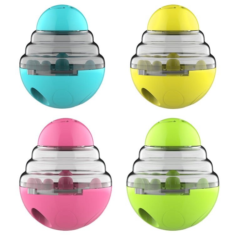 056DT Puzzle Training Pet Food Leakage Toy Tumbler Ball Dog Toy - Trustpick