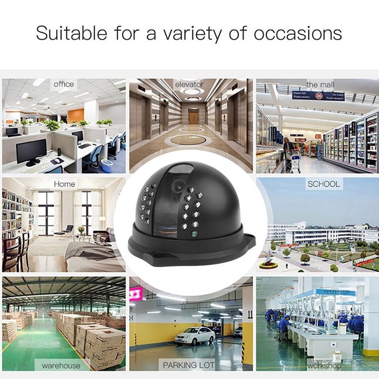 1 / 3 inch Sony 420TVL 3.6mm Fixed Color Dome Camera, IR Distance: 20m - Trustpick