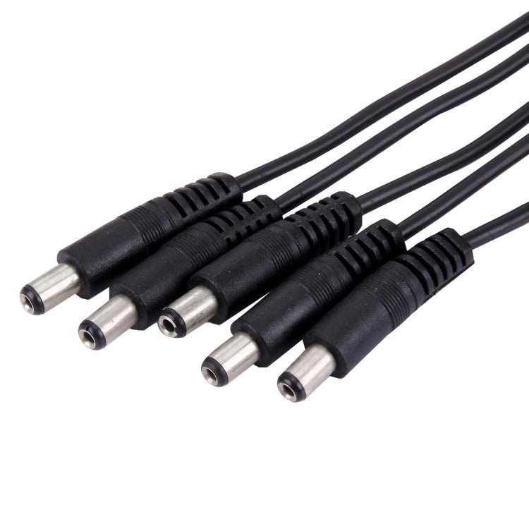 1 Female to 5 Male Plug 5.5 x 2.1mm DC Power Cable - Trustpick
