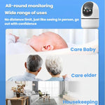 10Moons Indoor 4G Network Camera Home Remote Mobile Wireless HD Monitor - Trustpick