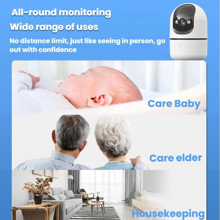 10Moons Indoor 4G Network Camera Home Remote Mobile Wireless HD Monitor - Trustpick