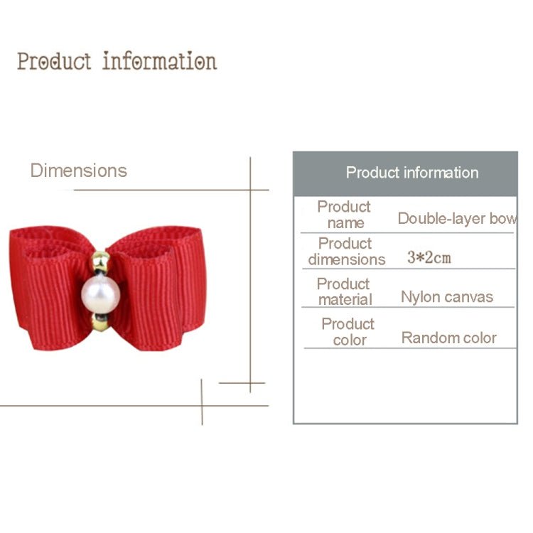 10pcs Handmade Cute Pet Dog Bow Loverly Bowknot Dog Ties - Trustpick