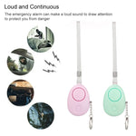 120dB Key Anti - lost Alarm Anti - wolf Alarm with LED Light - Trustpick
