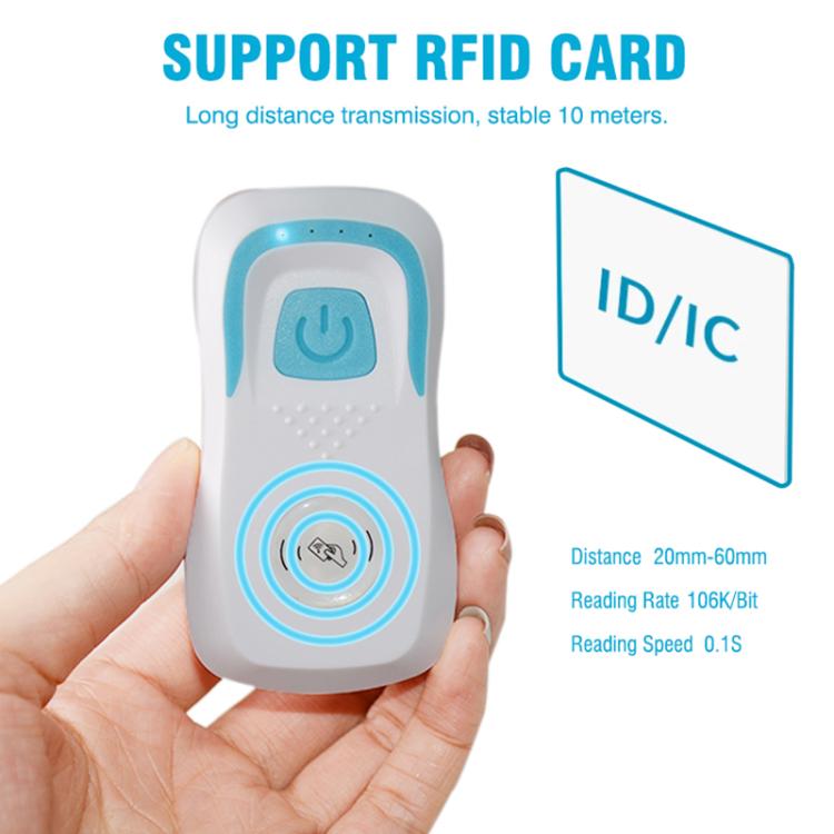 125KHz ID Card Reader Bluetooth RFID 1D/2D Code Scanning Access Control Key - Trustpick