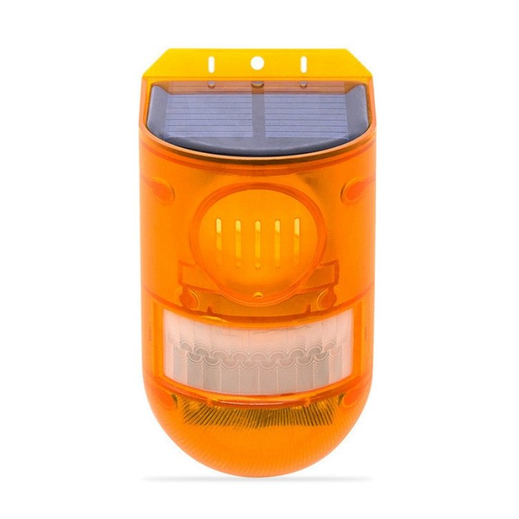 129dB Solar Alarm Light Human Body Induction Remote Control Alarm Farm Anti - theft Drive Object Sound and Light Alarm Light - Trustpick