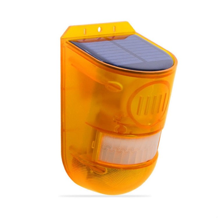 129dB Solar Alarm Light Human Body Induction Remote Control Alarm Farm Anti - theft Drive Object Sound and Light Alarm Light - Trustpick