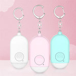 130dB IP44 Waterproof Rechargeable Anti - wolf Alarm Flashlight Intelligent Personal Alarm, English Packaging - Trustpick