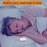 130dB IP44 Waterproof Rechargeable Anti - wolf Alarm Flashlight Intelligent Personal Alarm, English Packaging - Trustpick