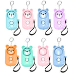 130dB LED Personal Alarm Pull Ring Outdoor Self - defense Products - Trustpick