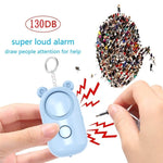 130dB LED Personal Alarm Pull Ring Outdoor Self - defense Products - Trustpick