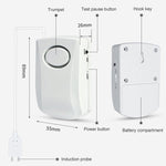 130dB Water Leakage Alarm Detector Sensor Detection Flood Alert Overflow Home Security Alarm System - Trustpick