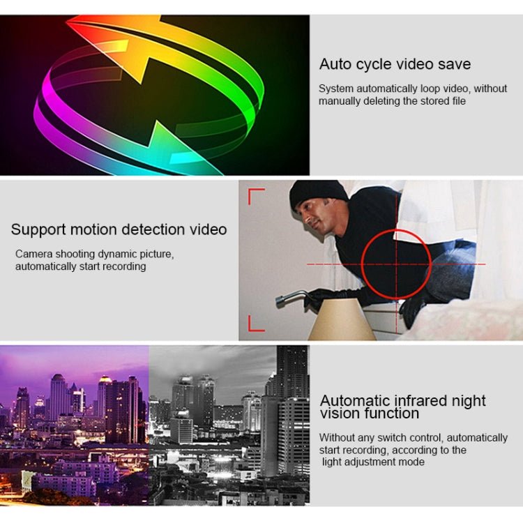 163Eye L1 - NJ Smart Visual WIFI 1.3MP Network HD Intercom Doorbell , Support Micro SD Card & Night Vision - Trustpick