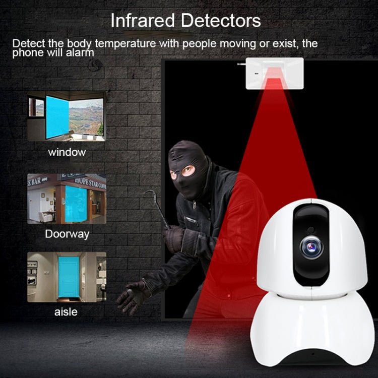 163Eye X3 - UJ36 Smart Rotatable P2P Network HD Video Camera - Trustpick