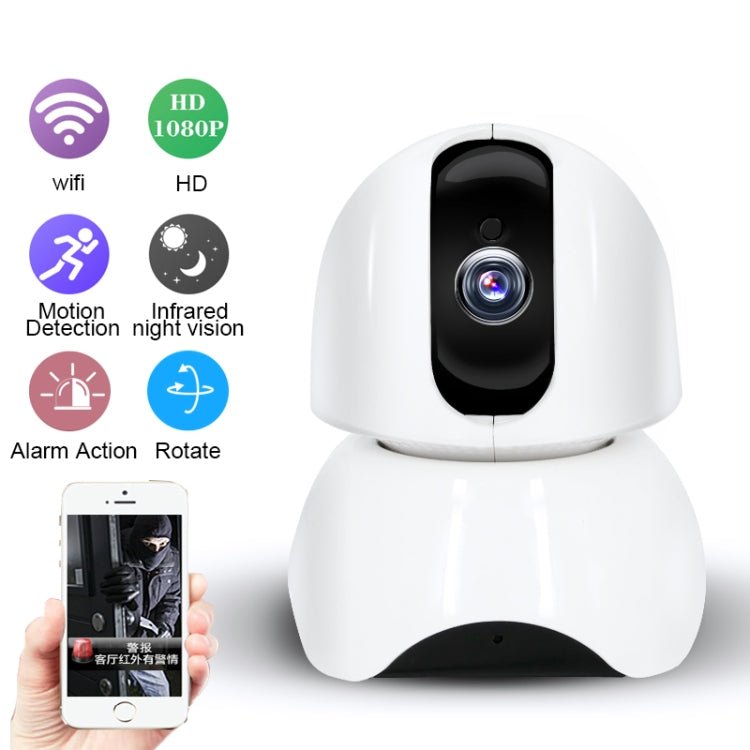 163Eye X3 - UJ36 Smart Rotatable P2P Network HD Video Camera - Trustpick