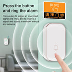 2 in 1 Waterproof Long Distance Remote Control Wireless Doorbell - Trustpick