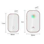2 in 1 Waterproof Long Distance Remote Control Wireless Doorbell - Trustpick