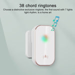2 in 1 Waterproof Long Distance Remote Control Wireless Doorbell - Trustpick