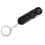 2 PCS 120dB Self Defense Anti - rape Device Dual Speakers Loud Alarm Safety Personal Security Keychain, Random Color Delivery - Trustpick
