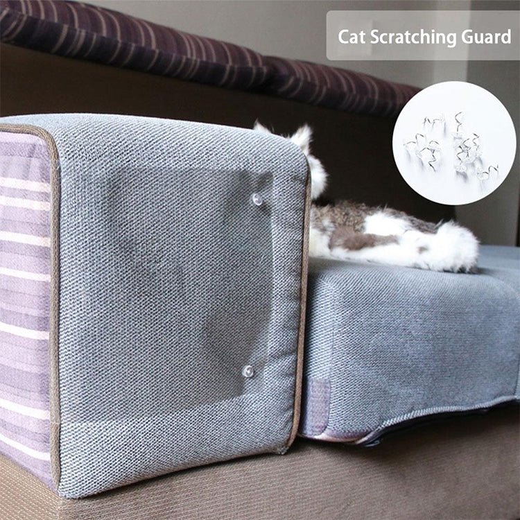 2 PCS Cat Scratch Protection PVC Sofa Anti - scratch Stickers , Size: 14x39cm - Trustpick