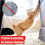 2 PCS Cat Scratch Protection PVC Sofa Anti - scratch Stickers , Size: 14x39cm - Trustpick