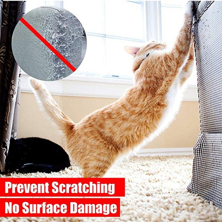 2 PCS Cat Scratch Protection PVC Sofa Anti - scratch Stickers , Size: 14x39cm - Trustpick