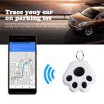 2 PCS HYC - 09 Dog Paw Bluetooth Anti - Lost Device Pet Tracking Locator Keychain Smart Search Two - Way Alarm - Trustpick