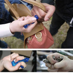 2 PCS Outdoor Emergency Strong Self - defense Personal Protection Tactical Security Tool Women Finger Stinger Drill - Trustpick