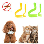 2 PCS Pet Catcher Flea Clipper Animal Deworming Pull Hard Tick Extractor Cats and Dogs Lice Scavenging Flea Hook - Trustpick