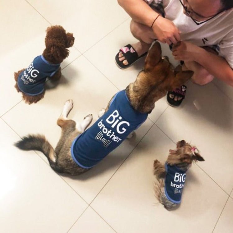 2 PCS Pet Cothing Dog Cat Spring and Summer Thin Cute Vest - Trustpick