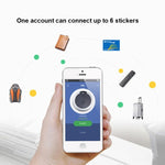 2 PCS Round Bluetooth Anti - Lost Device Mobile Phone Key Two - Way Object Finding Alarm - Trustpick