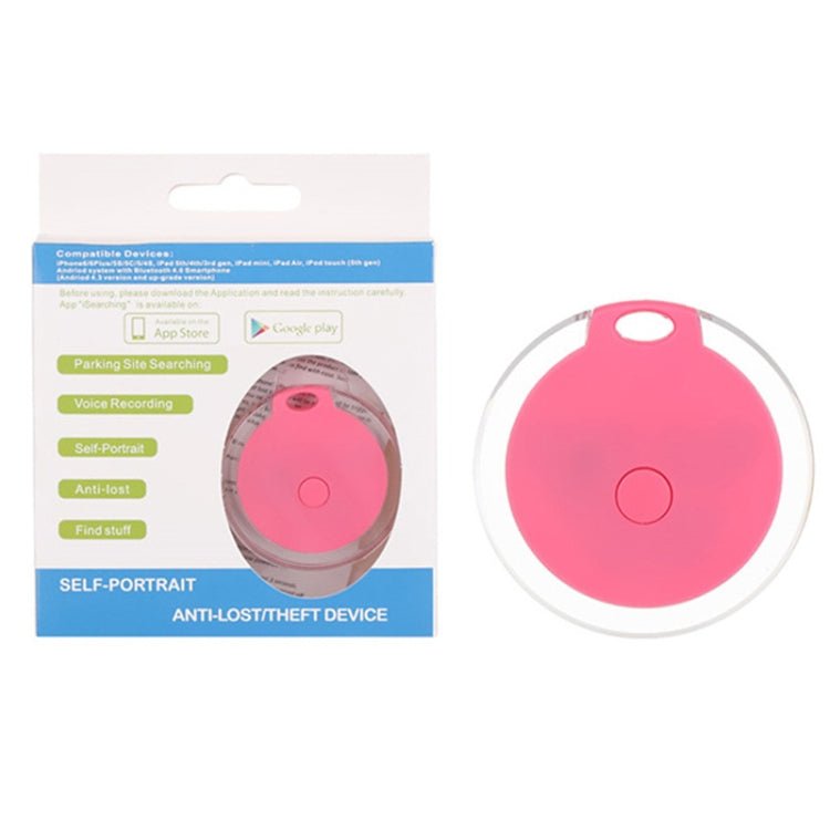 2 PCS Round Bluetooth Anti - Lost Device Mobile Phone Key Two - Way Object Finding Alarm - Trustpick
