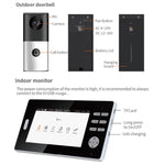 2.4G Wireless Video Doorbell 720P Support Night Vision & Talk & Monitor - Trustpick