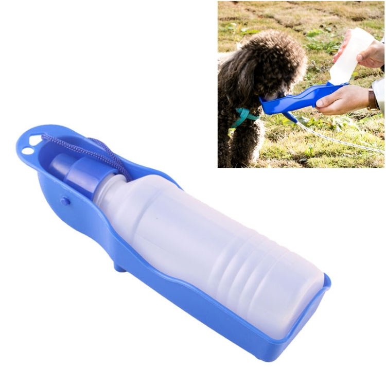 250ml Outdoor Portable Dog / Pet Water Bottle, Random Color Delivery - Trustpick