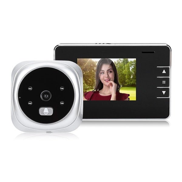 2.8Y 2.8 inch Screen 0.3MP Security Camera Peephole Viewer Digital Peephole Door Bell - Trustpick