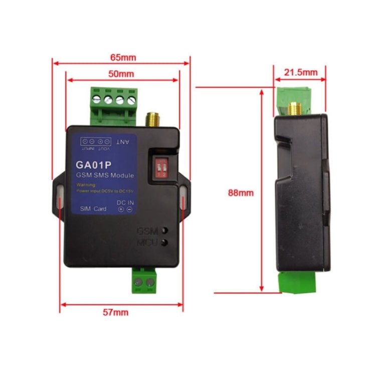 2G Version Mini Intelligent Power Off / Power Outage SMS Phone Alarm - Trustpick