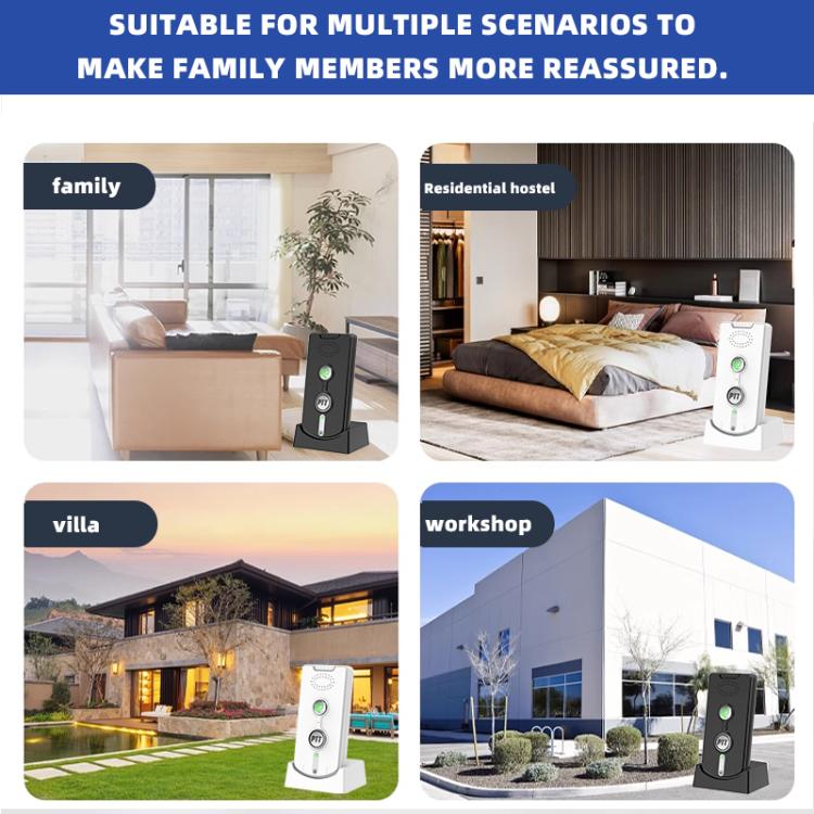 2pcs H8S - 2 Wireless Two - way Indoor Voice Pager - Trustpick