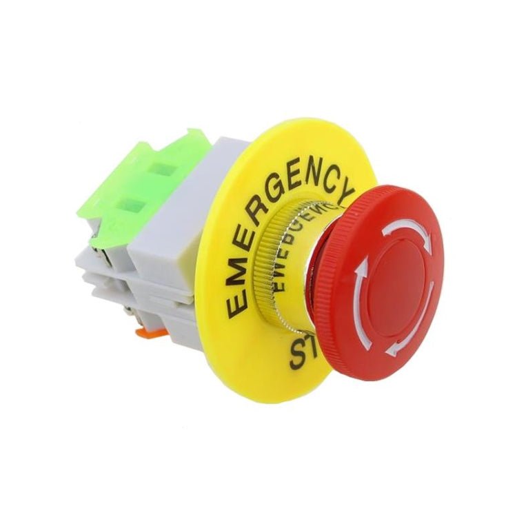 2pcs LAY37 - 11ZS Elevator Emergency Stop Mushroom Head Button - Trustpick