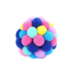 3 PCS Colorful Handmade Bells Cat Bouncy Ball Pet Toy - Trustpick