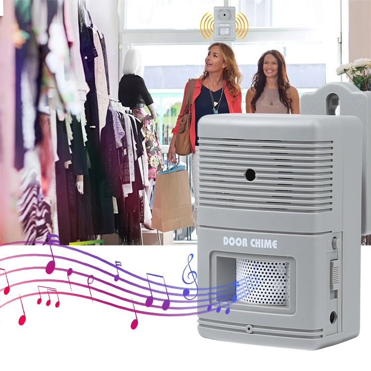 300D Wireless Visitor Alarm Entry Alert Door Chime - Trustpick