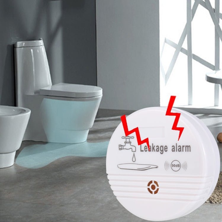 360 Degrees Water Leak Detector Sensor 85dB Volume Water Leakage Alarm for Home Kitchen, Toilet, Floor - Trustpick