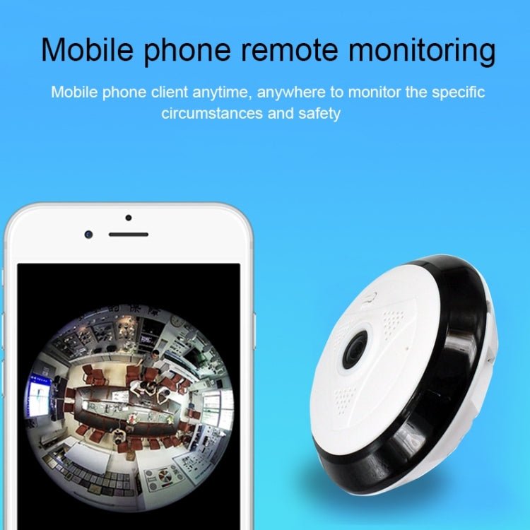 360EyeS EC10 - I6 360 Degree HD Network Panoramic Camera with TF Card Slot ,Support Mobile Phones Control - Trustpick